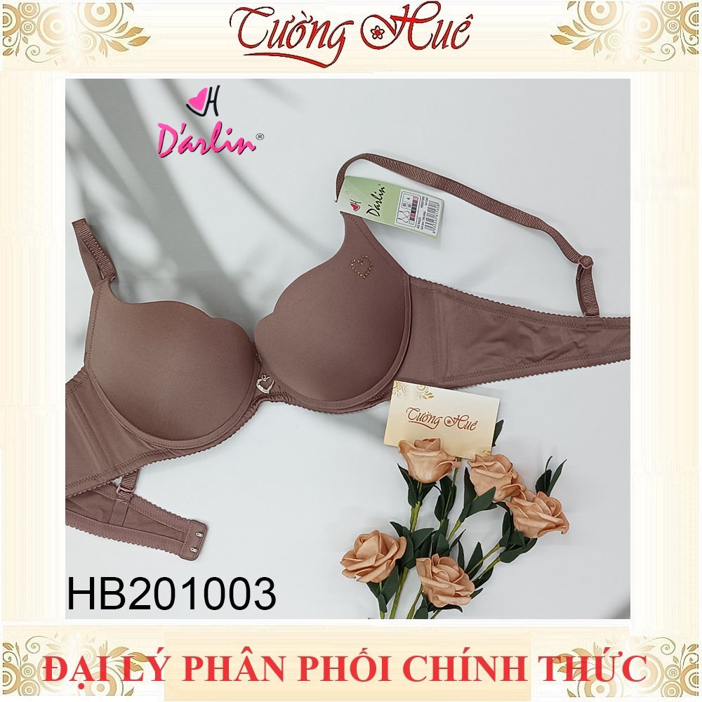 Áo lót nữ Darlin HB201003 trơn mút dày nâng.