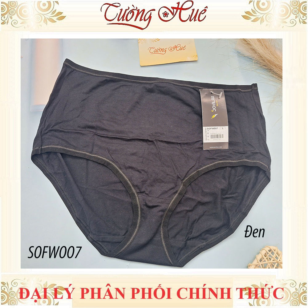 Quần lót nữ Sovitex SOFW007 cotton mềm mại lưng cao dành cho người lớn tuổi.