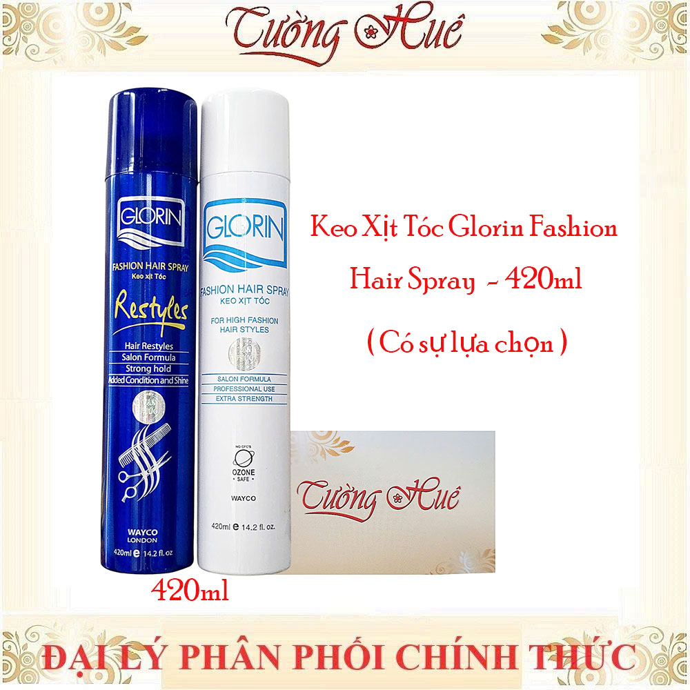 Keo Xịt Tóc Glorin Fashion Hair Spray - 420ml ( Có sự lựa chọn )