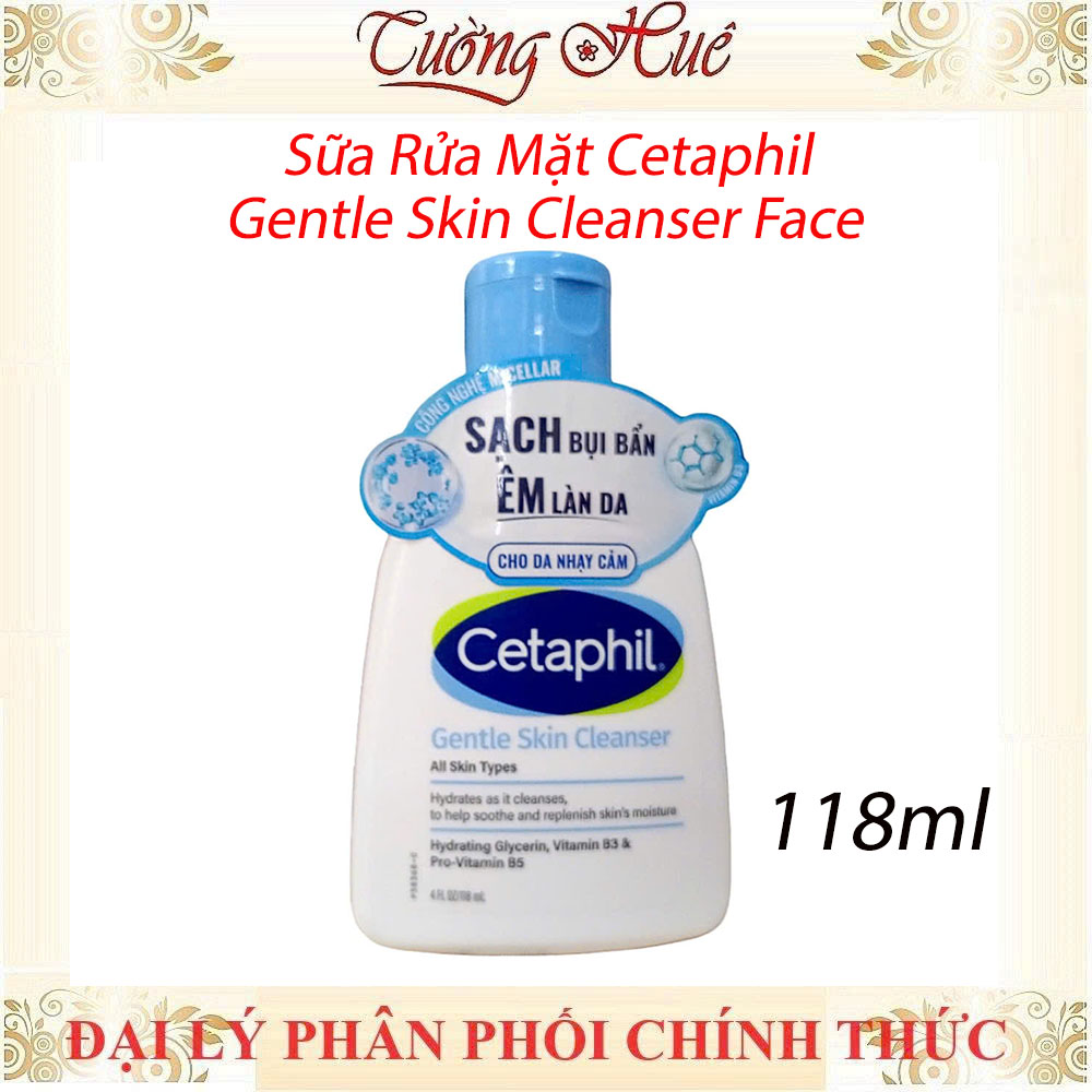 Sữa Rửa Mặt Cetaphil Gentle Skin Cleanser Face 125ML/473ML/59ml/118ml