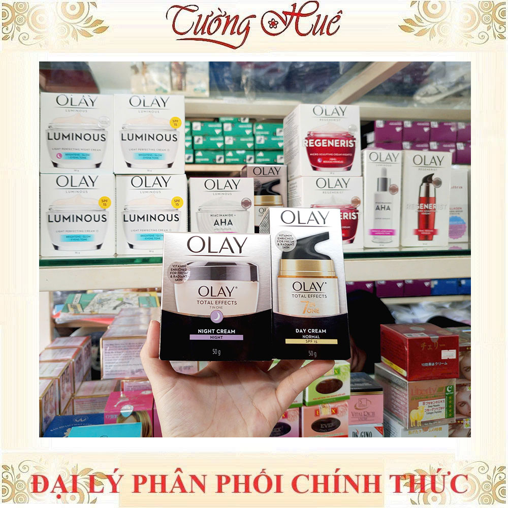 [HàngCóTem] Kem Olay Total Effects 7 in 1 ngày và đêm 50g - Có Lựa Chọn