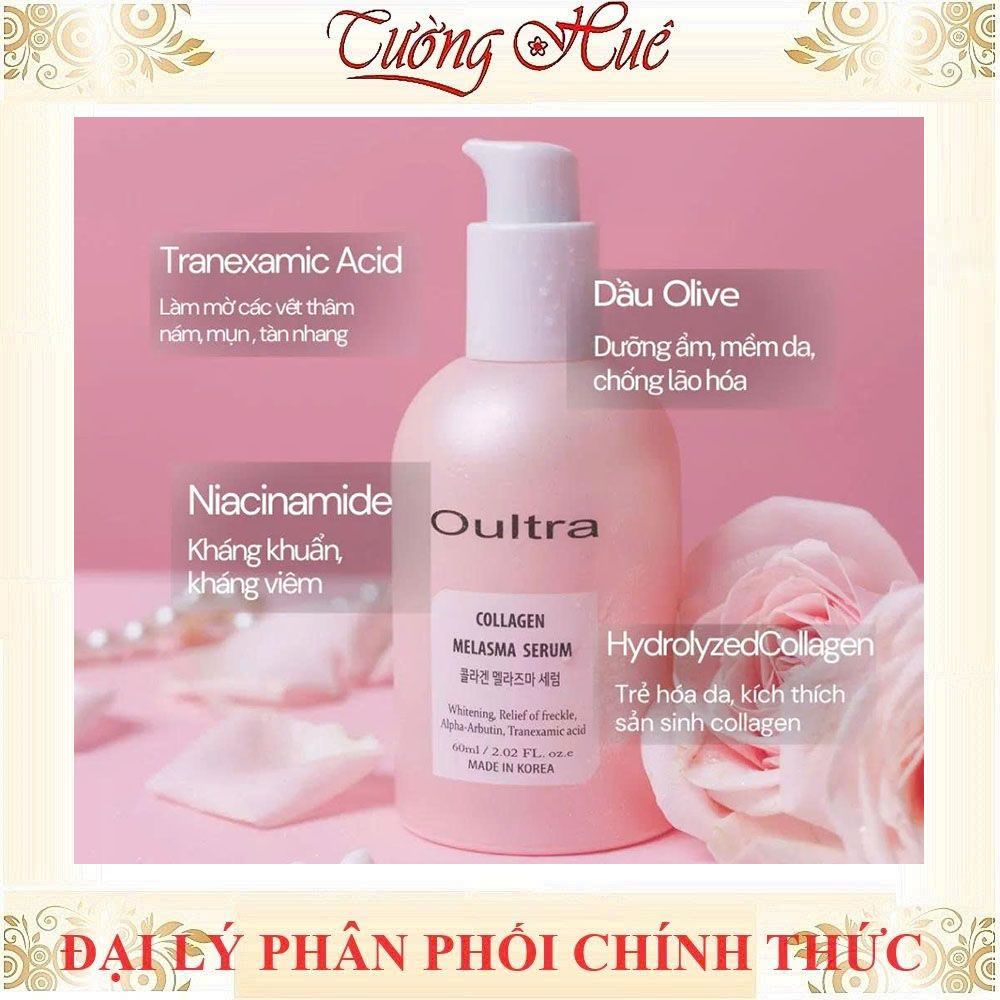 OULTRA Tinh Chất Serum Hỗ Trợ Giảm Thâm Nám Sạm Dưỡng Sáng Đều Màu Da 60ml