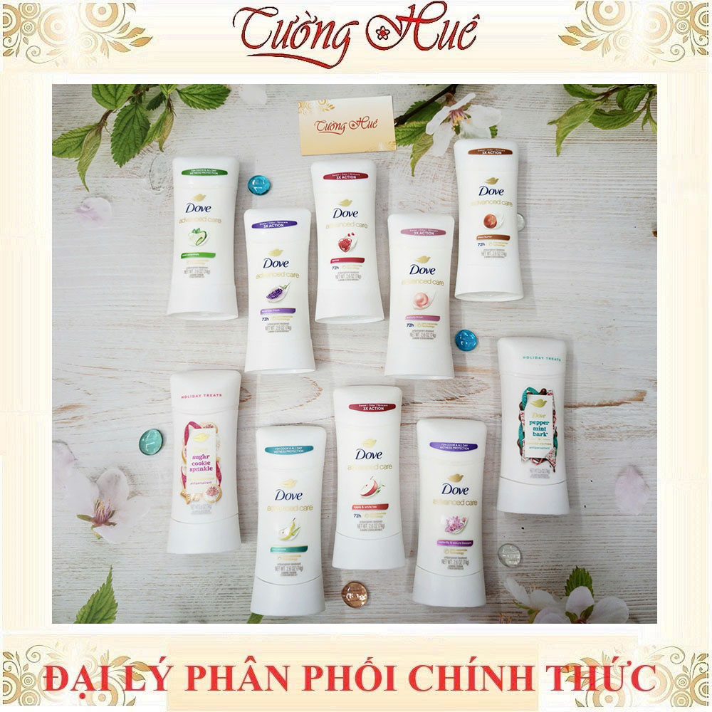 Lăn Khử Mùi Nữ Dove Nhiều Mùi Lựa Chọn - 74g