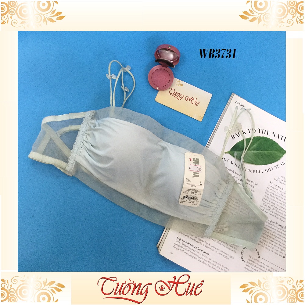 SALE SALE SALE - Áo lót nữ Wacoal WB 3731 dạng áo ngực ống trơn có dây vai.