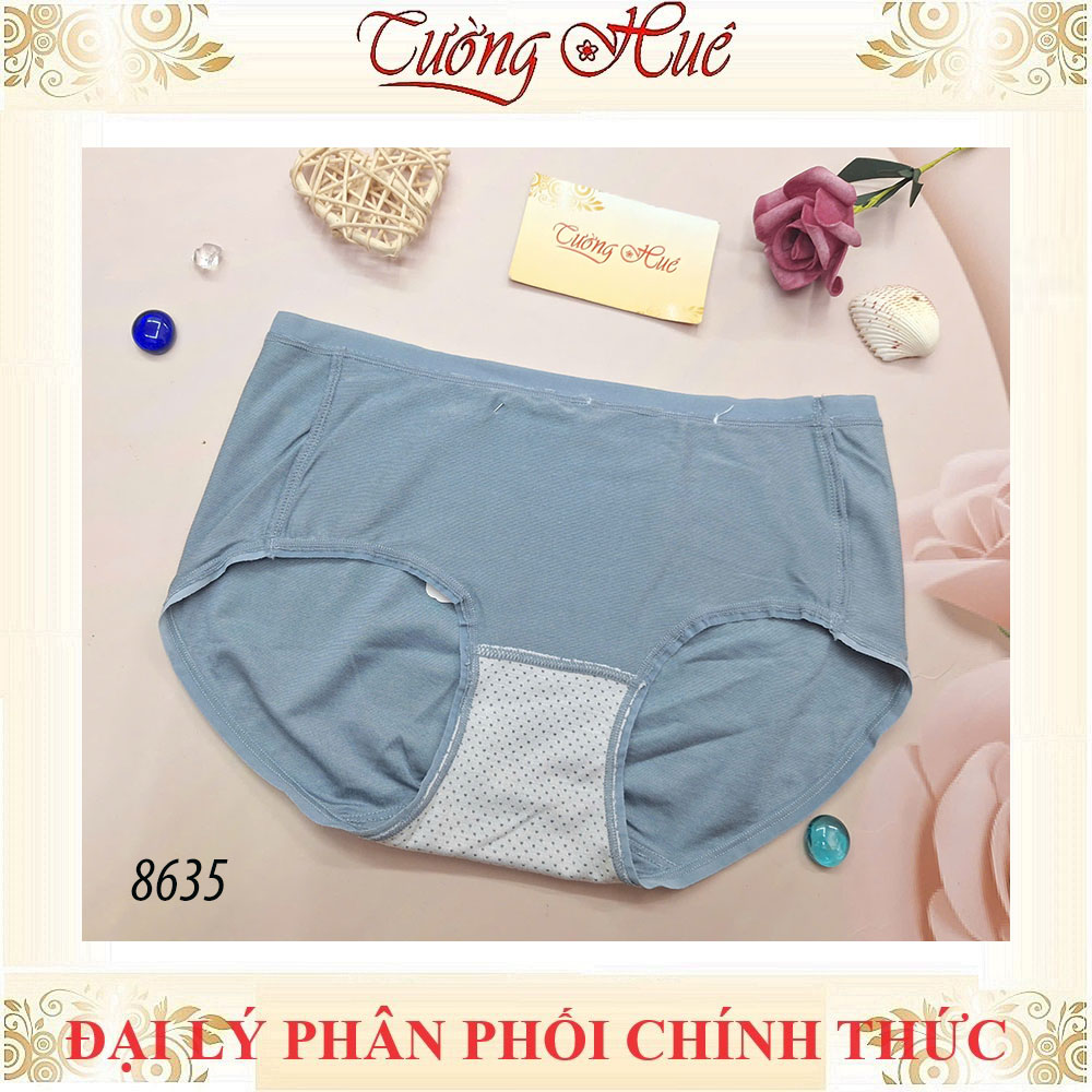 Quần lót nữ Lian Xia 8635 quần form cao nguyên mông trơn.