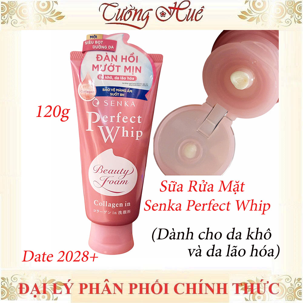 Sữa Rửa Mặt Senka Perfect Whip Nhiều Mùi (Có Lựa Chọn)