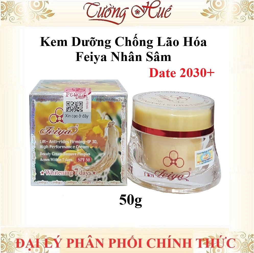 Kem Dưỡng Chống Lão Hóa Feiya Nhân Sâm - 50g