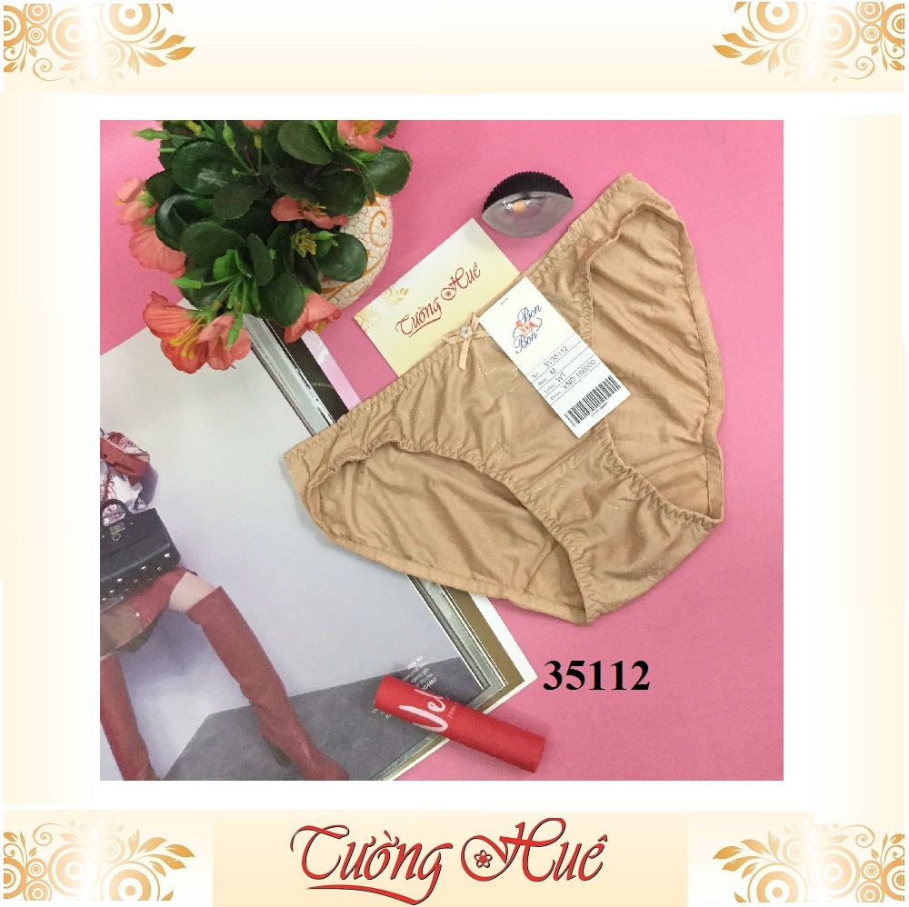 Quần lót nữ BonBon SV35112 in hoa chìm.