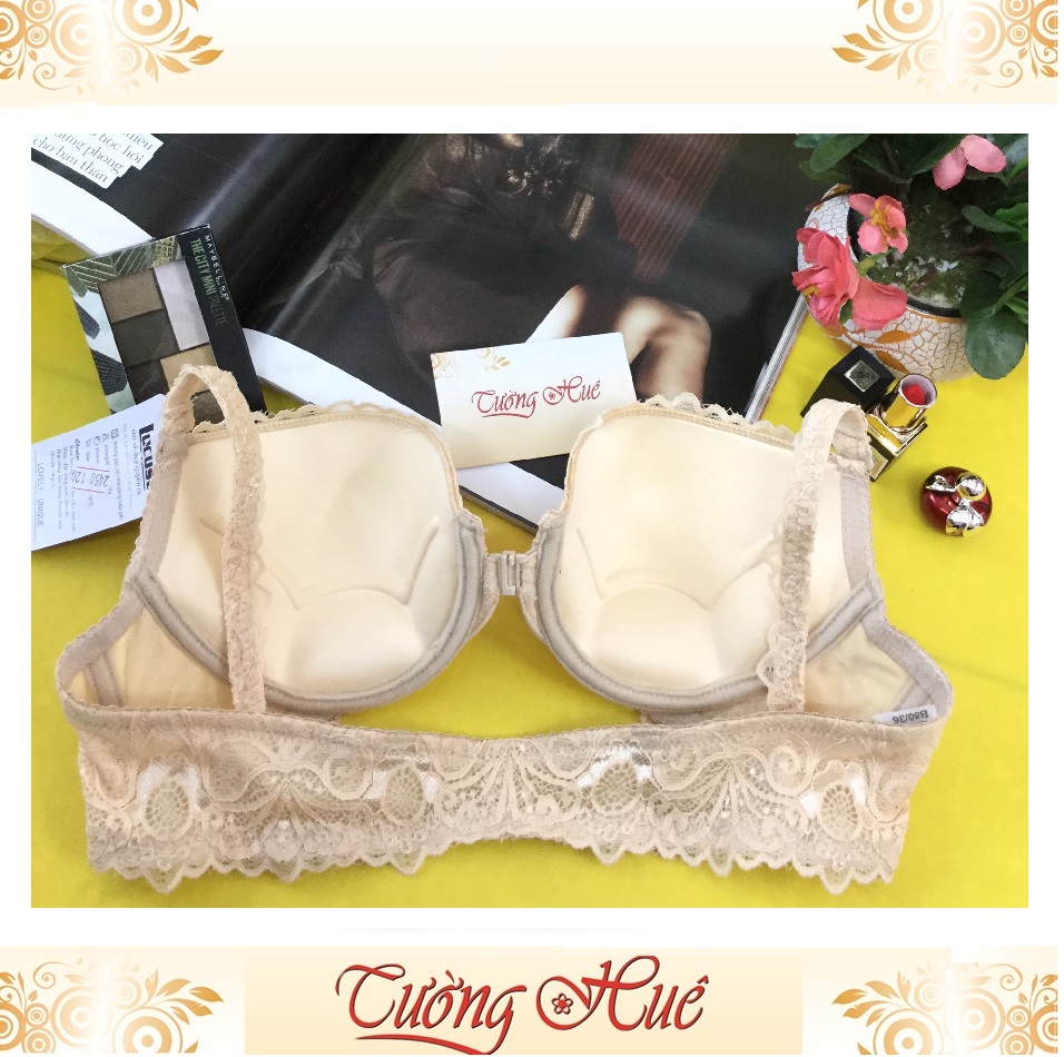 Áo lót nữ Locust A047 ren cài trước.