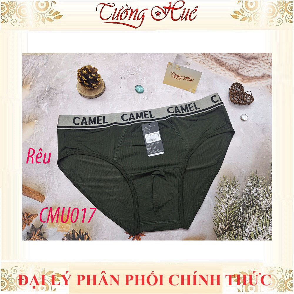 Quần Lót Nam Camel CMU017 tam giác lỗ thông hơi lưng bảng to (Tăng 2 Size) .