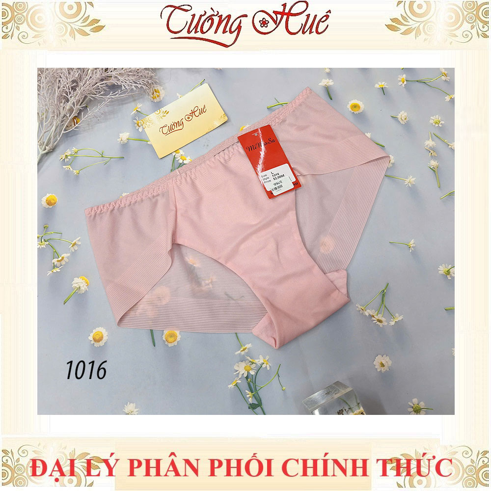 Quần lót nữ Mimosa 1016 lưng cao co giãn không đường viền may