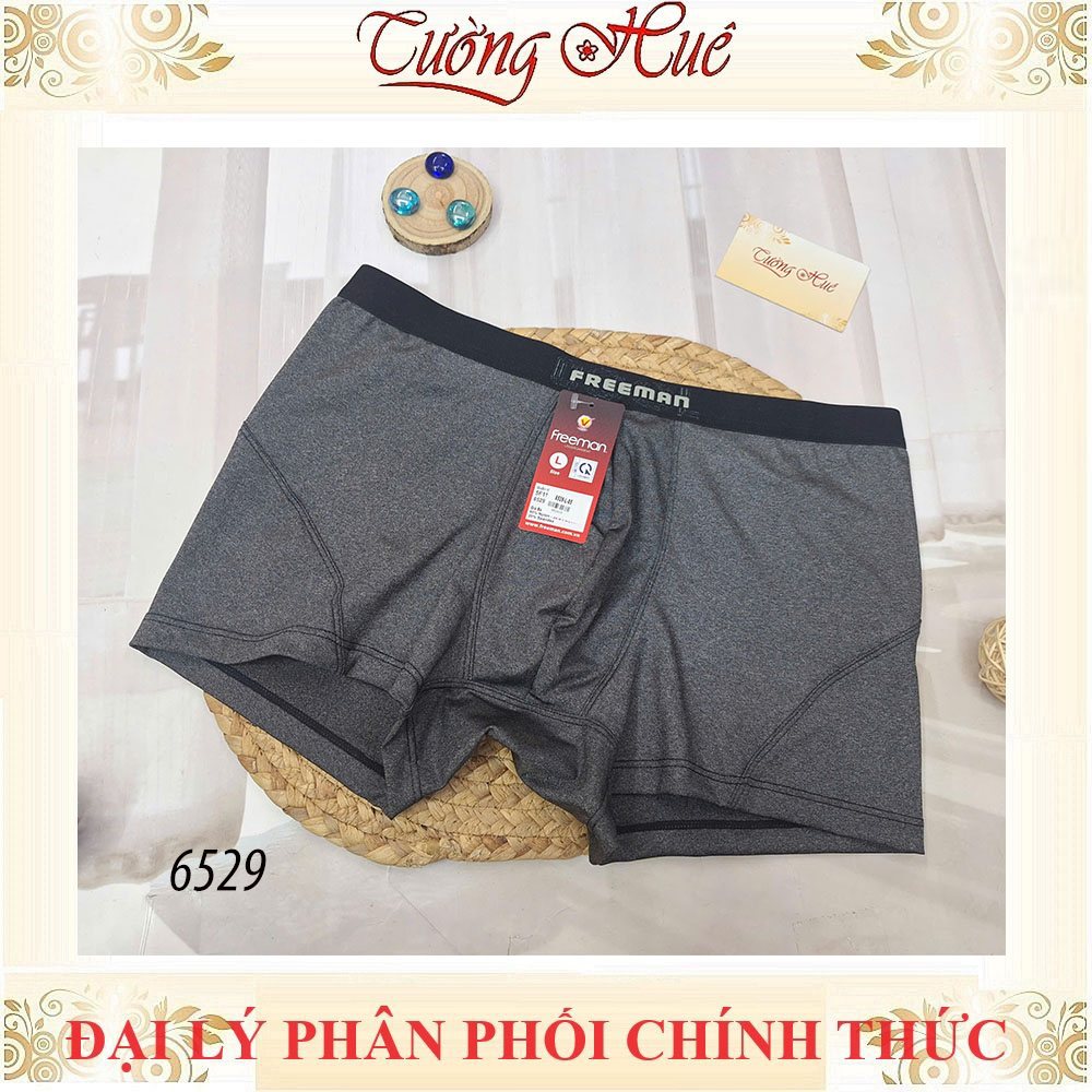 QUẦN LÓT NAM FREEMAN 6529 ĐÙI THUN LẠNH CO GIÃN MÁT MẺ MẶC ÊM CẢ NGÀY