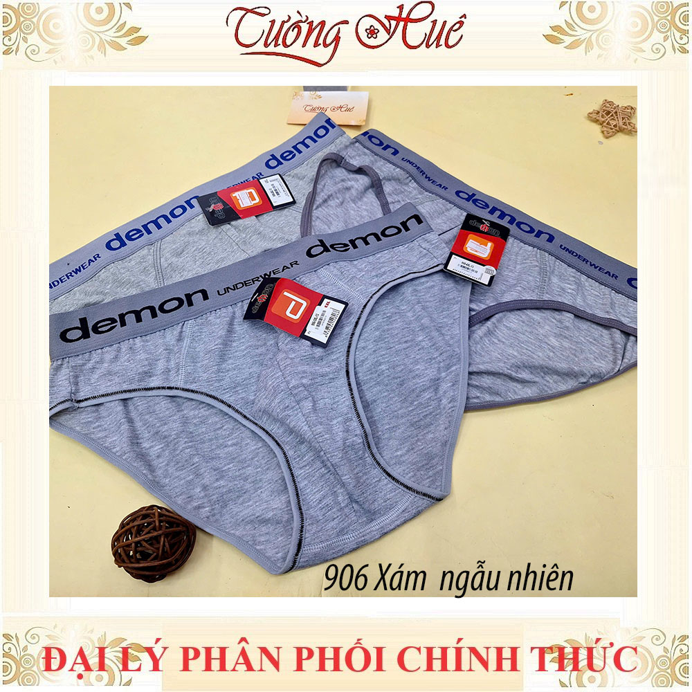 Demon 906  908 Quần Lót Nam Cotton Cao Cấp Mềm Mại