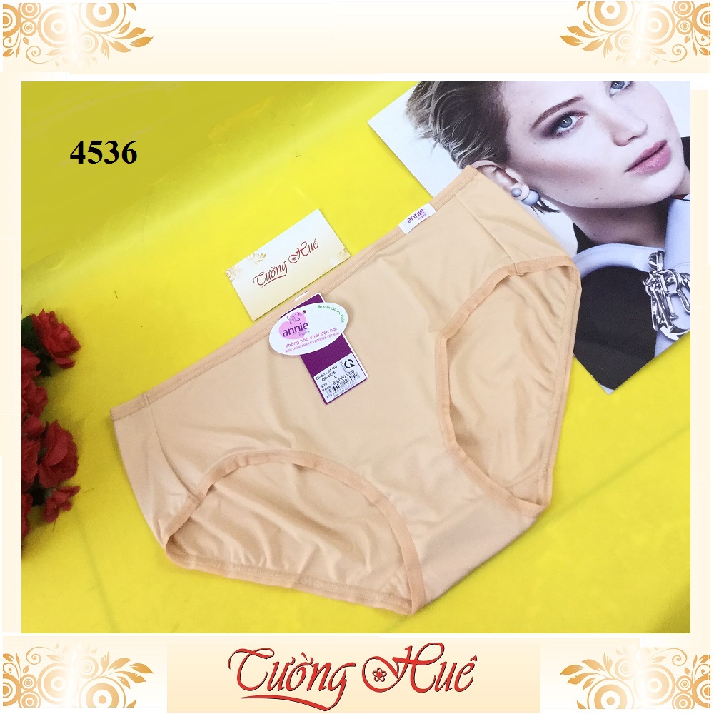Quần lót nữ annie QE 4536 trơn lưng cao form lớn