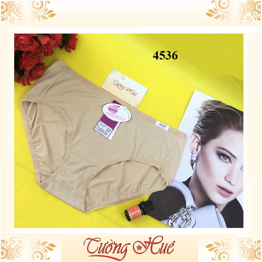 Quần lót nữ annie QE 4536 trơn lưng cao form lớn