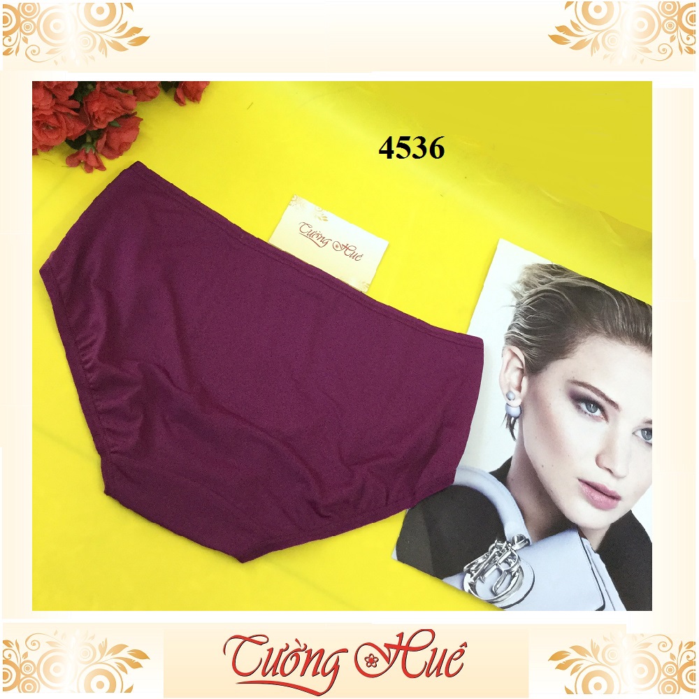 Quần lót nữ annie QE 4536 trơn lưng cao form lớn