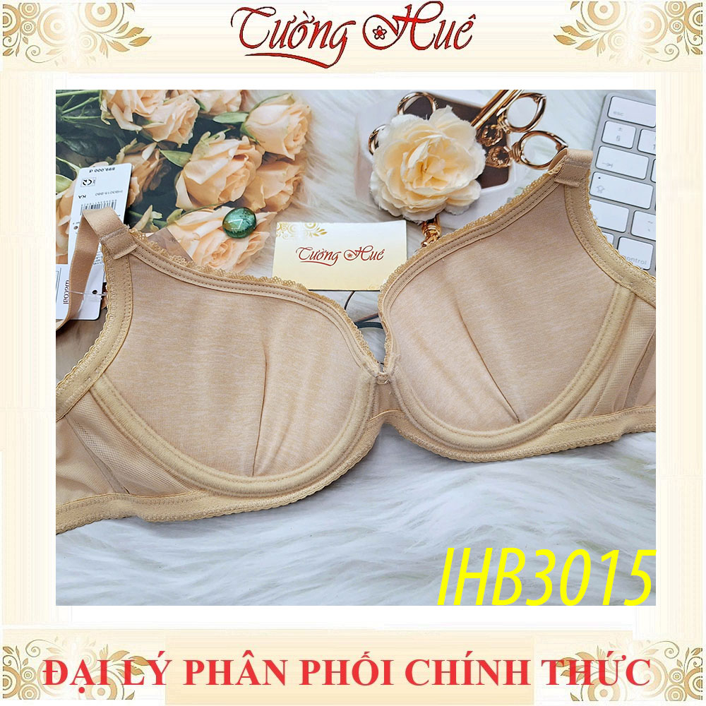 Áo Lót Nữ Wacoal IHB3015 Có Gọng Nâng Vừa Cúp 3/4 Mút Đúc Mỏng