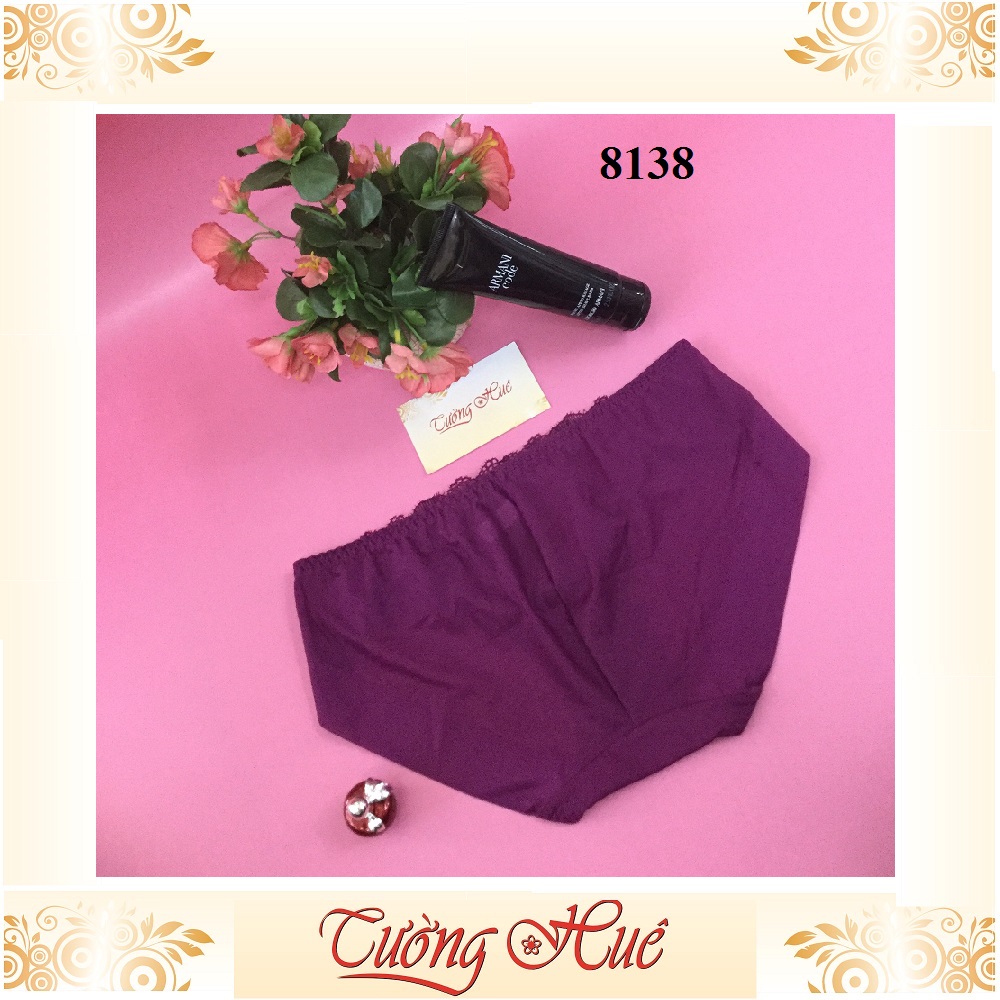 Quần lót nữ annie 8138 quần lót phối ren lưng vừa