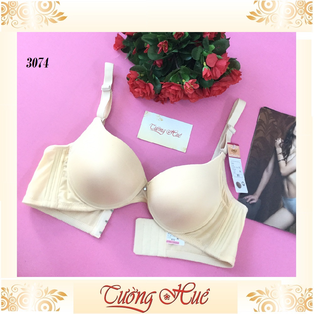 Áo lót nữ Lovely 3074 không gọng trơn lưng bảng to.