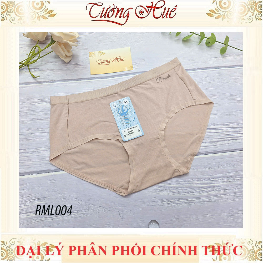 Quần lót nữ R'MODE RML004 Chất Cotton Trơn mềm mịn Lưng Cao.