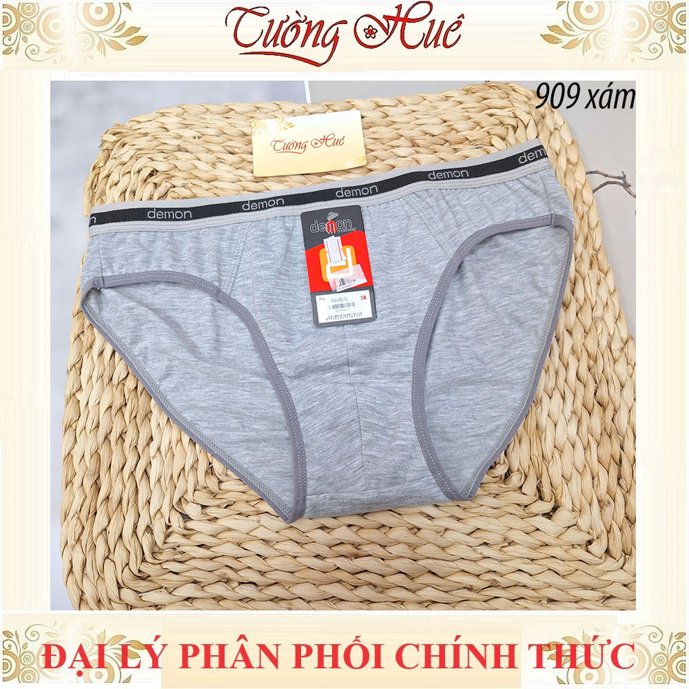 Quần Lót Nam Demon 904 909 Cotton Co Giãn 4 Chiều Mềm Mịn Lưng Quần Ngẫu Nhiên