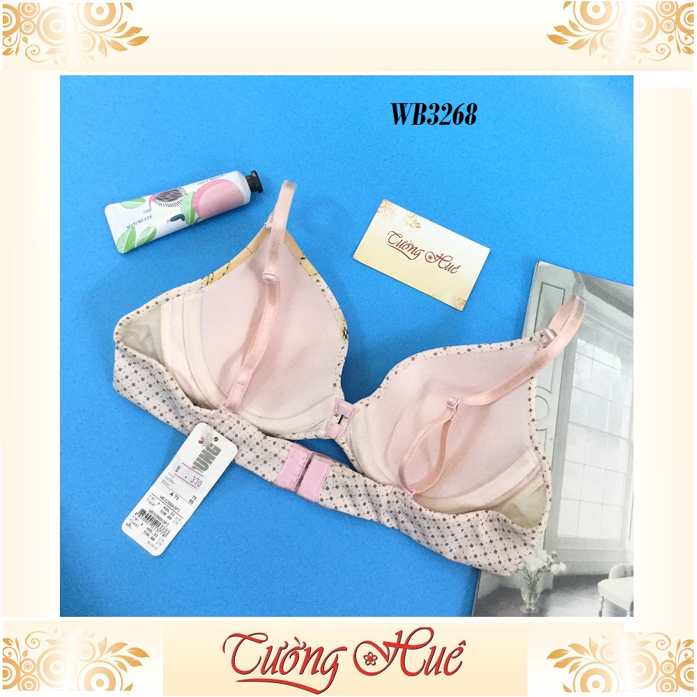 SALE SALE SALE - Áo lót nữ Wacoal WB 3268 áo ngực họa tiết hoa xẻ V sâu.