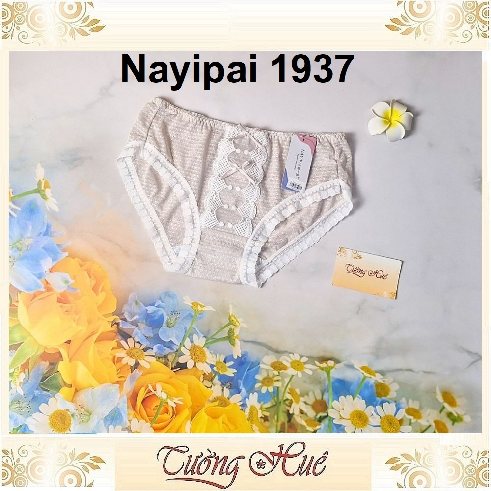 Quần Lót Nữ Nayipai 1937 Ren Ôm Mông Lưng Vừa.