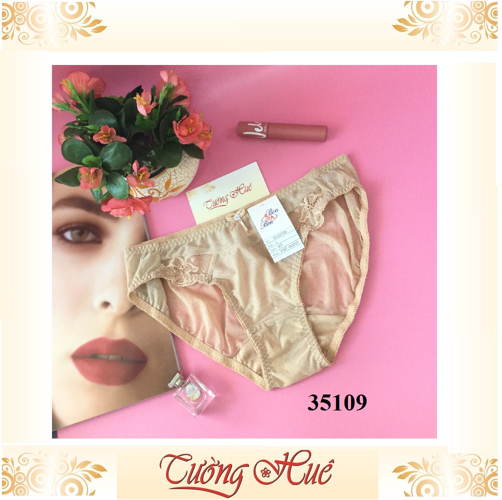 Quần lót nữ BonBon SV35109 phối ren.