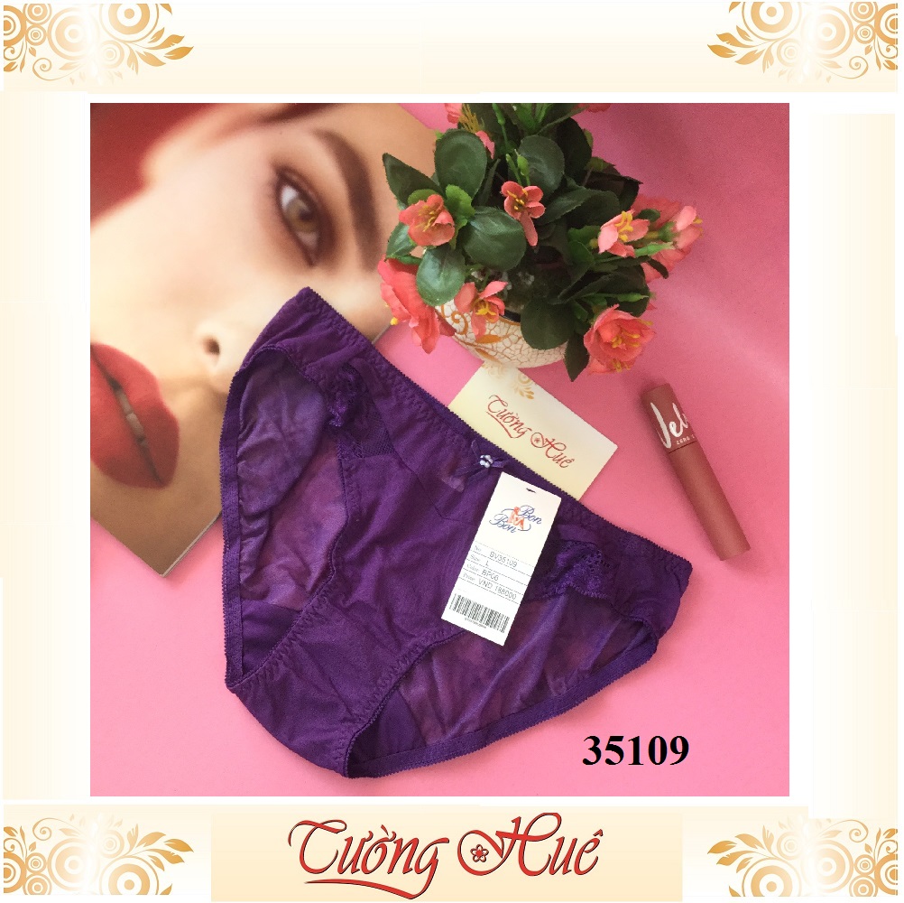 Quần lót nữ BonBon SV35109 phối ren.
