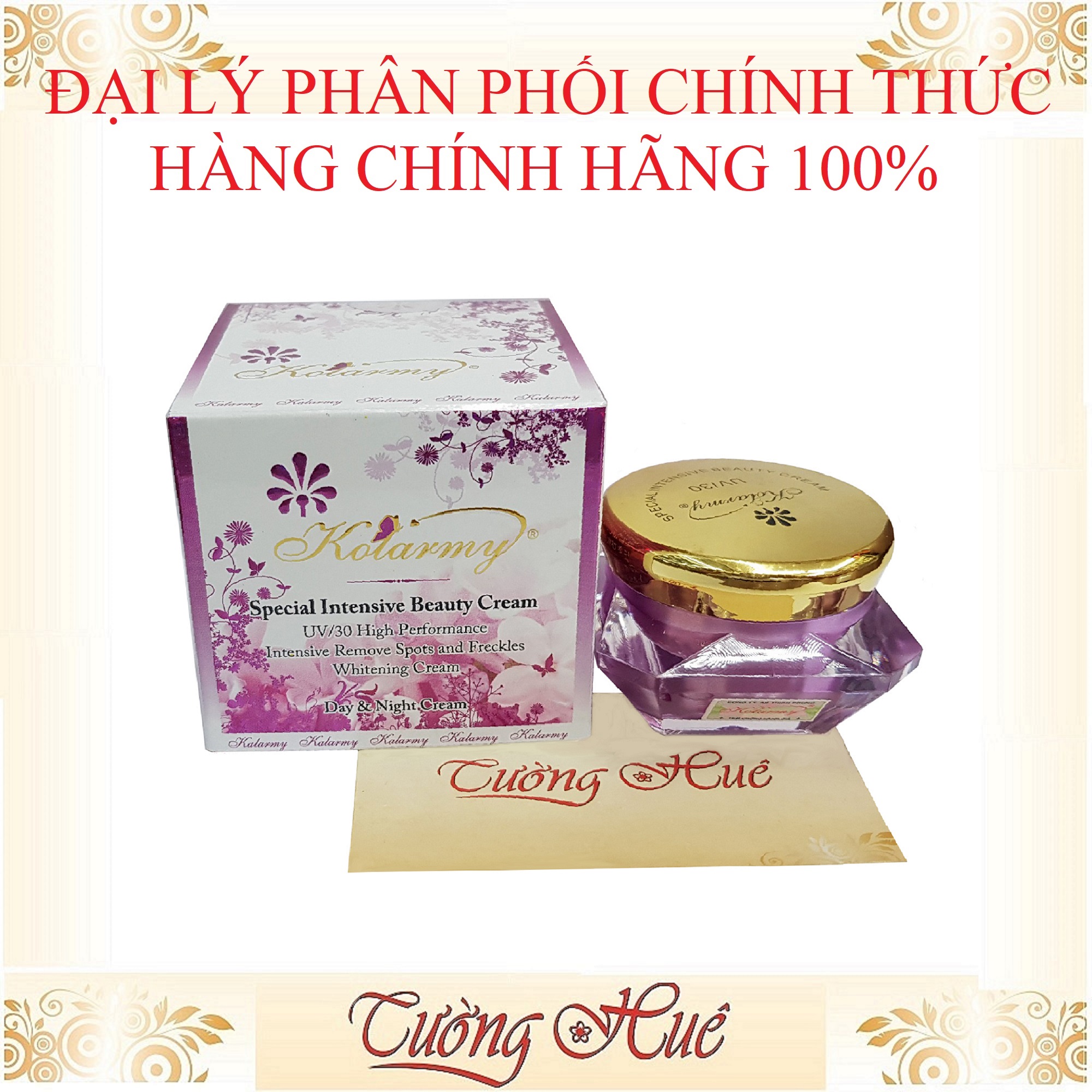Kem Dưỡng Trắng Chuyên Trị Nám Da Kolarmy Special Intensive Cream - 15g.