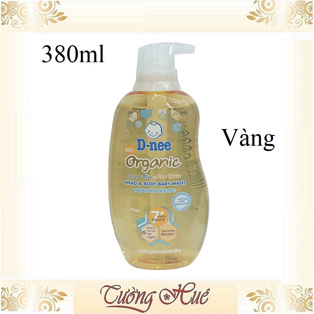 Gel Tắm Gội D-nee Dùng Cho Trẻ Sơ Sinh Nhiều Mùi - 380ml