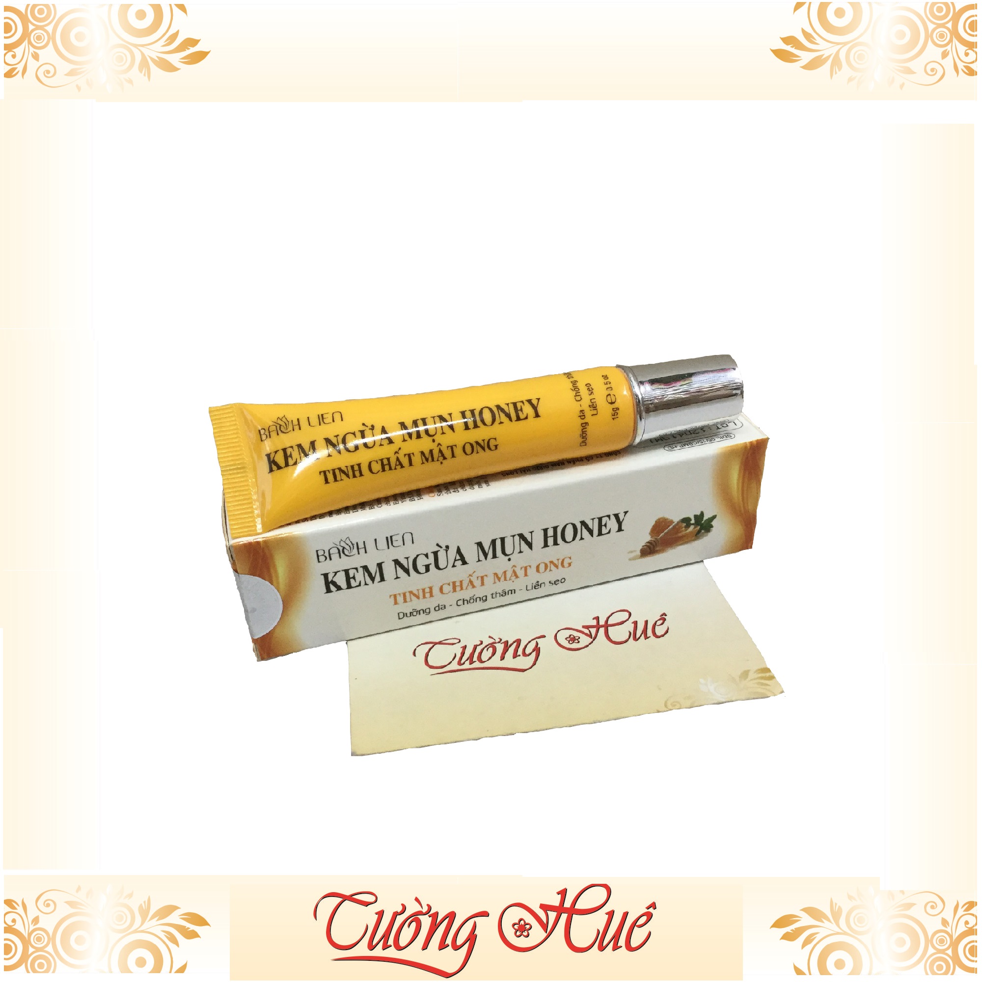 Kem Bạch Liên ngừa mụn Mật ong - 15g