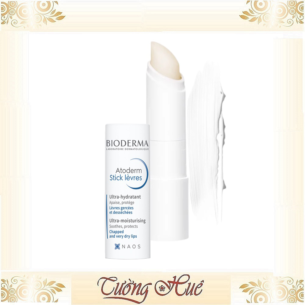 Cặp 2 Son Dưỡng Ẩm Bioderma Atoderm Lèvres Moisturising Stick - 4g x2