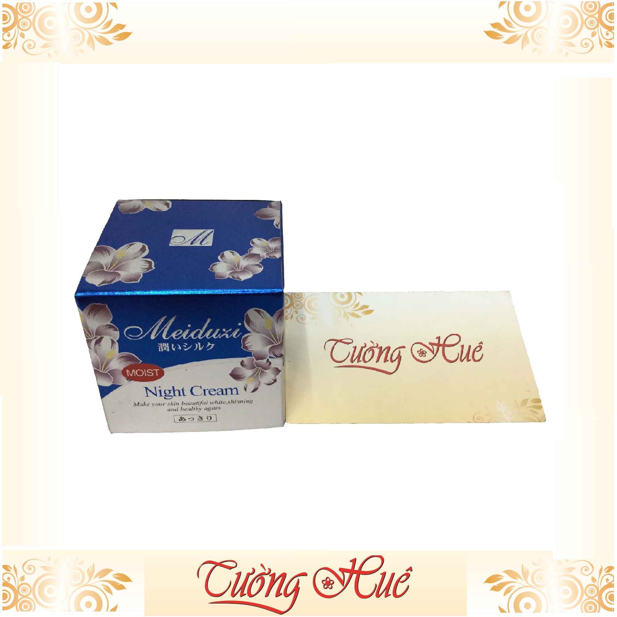 Kem dưỡng trắng da trị nám, giữ ẩm Meiduzi ban đêm - 20g