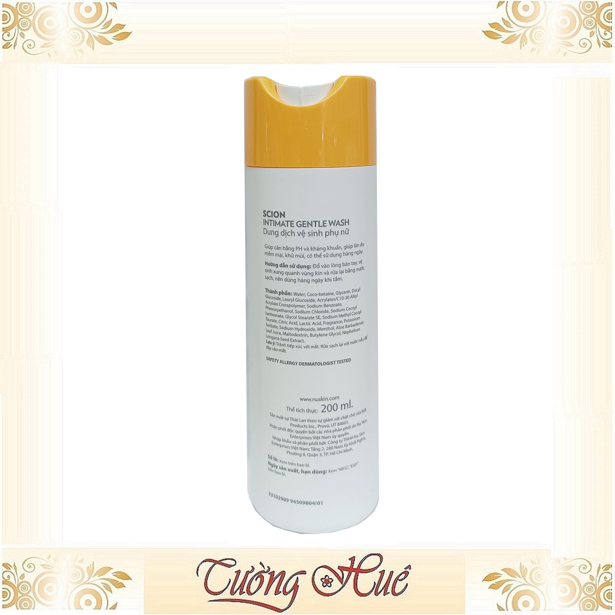 Dung dịch vệ sinh phụ nữ Scion Feminine Wash - 200ml