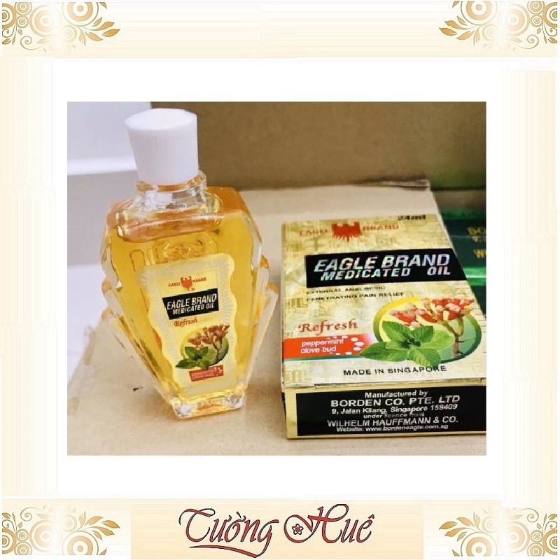 Dầu Vàng Eagle Brand Peppermint Clove Bud - 24ml