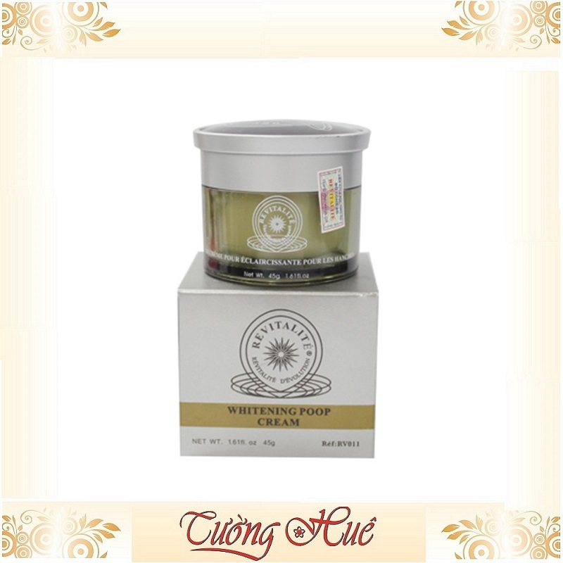 Kem làm trắng phần bẹn Revitalité Évolution Whitening Poop Cream - 45g