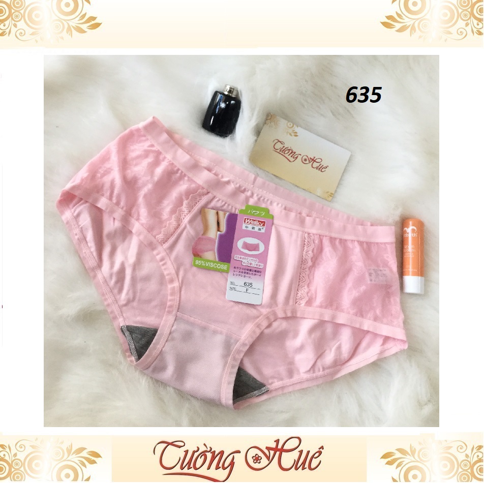 Quần lót nữ Walky 635 phối ren.