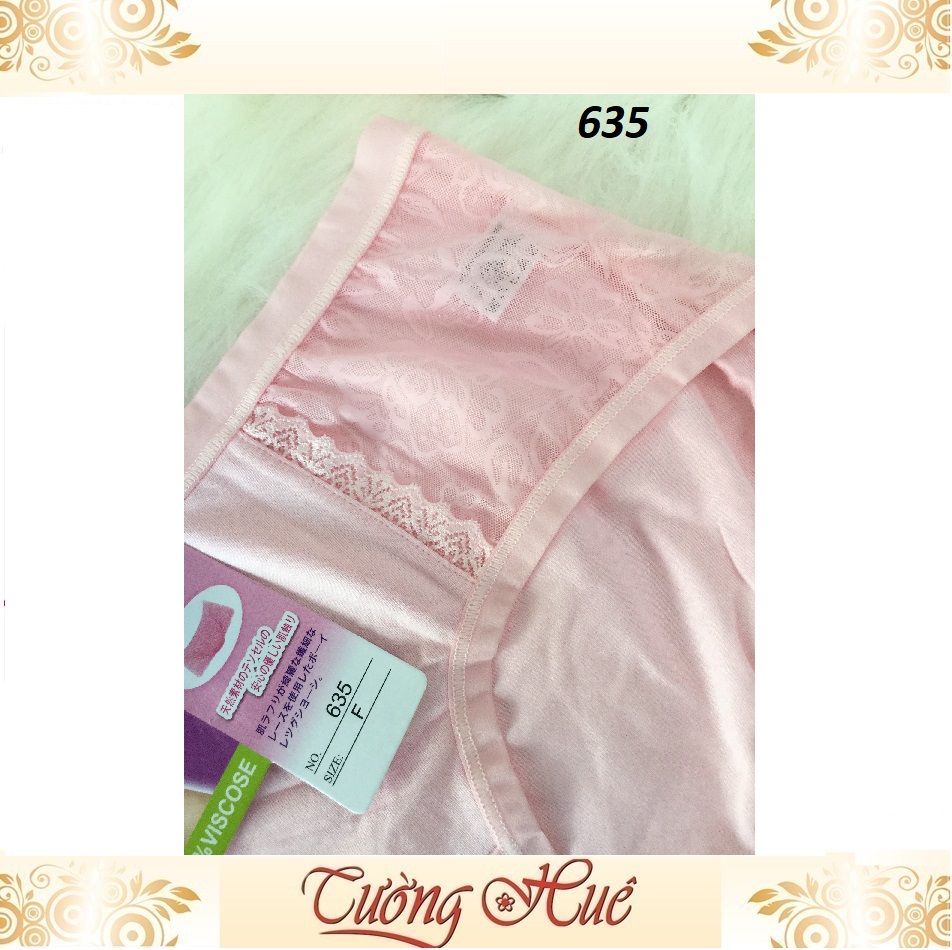 Quần lót nữ Walky 635 phối ren.