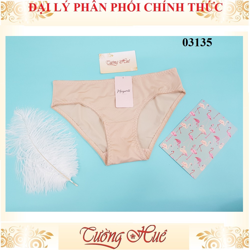 Quần lót nữ Marguerite Paris 03135 thun lạnh trơn đơn giản. (FORM LỚN).