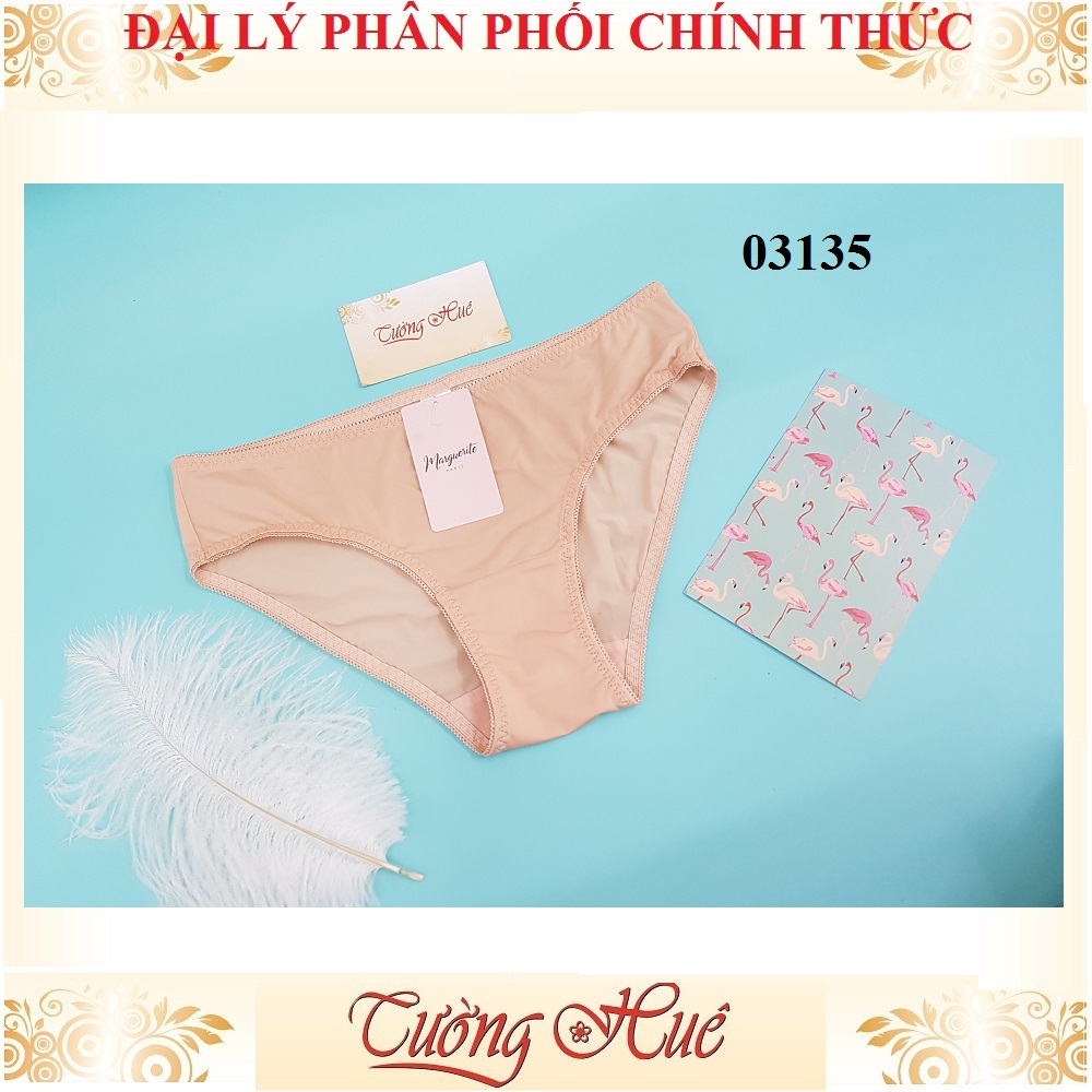 Quần lót nữ Marguerite Paris 03135 thun lạnh trơn đơn giản. (FORM LỚN).