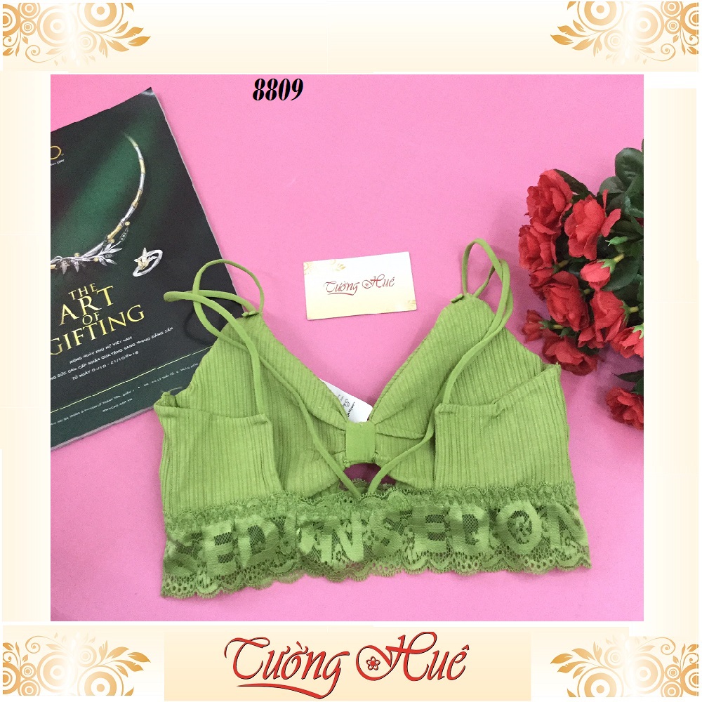 Áo bra Sharedackab 8809 dây mảnh tẻ đôi 3 lỗ.