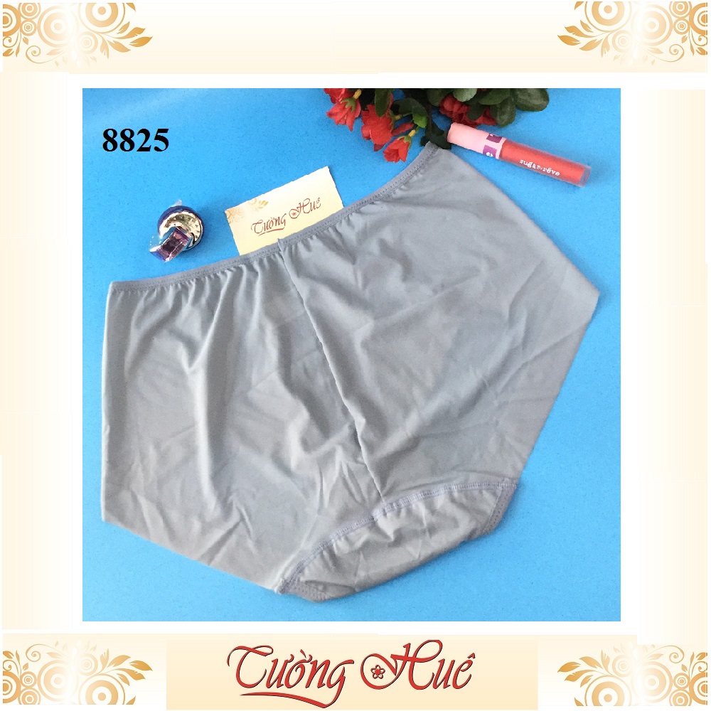 Quần lót nữ Đài loan 8825 Quần lót nữ trơn lưng cao nguyên mông không viền may (chọn màu ib shop)