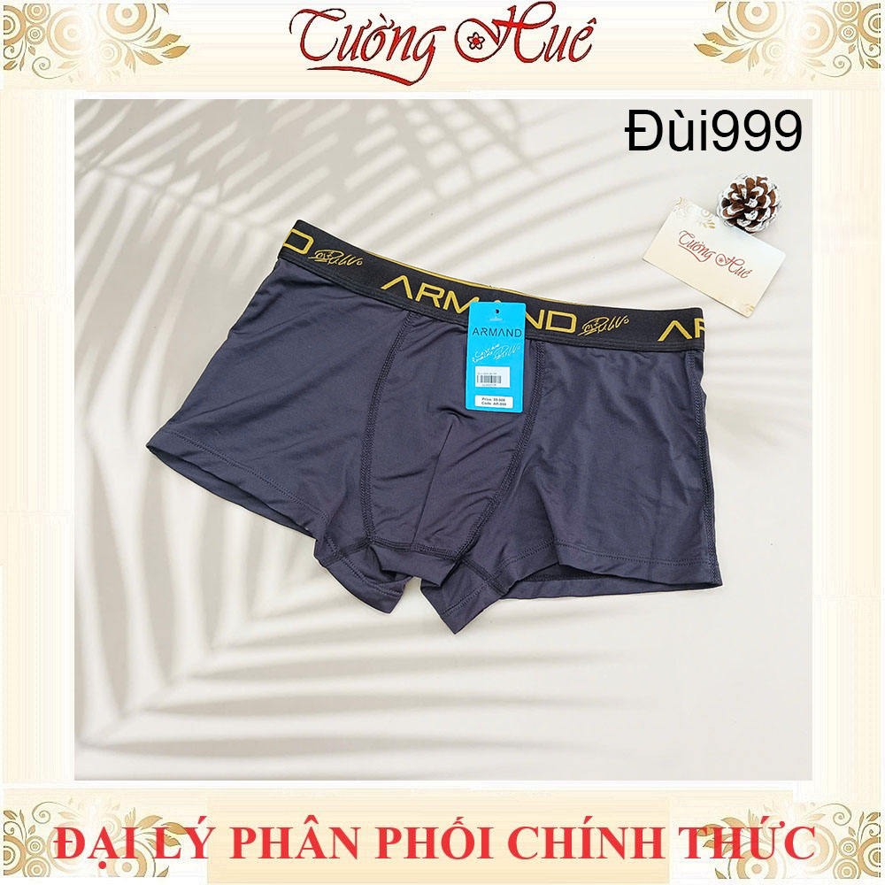 Quần lót nam Armand AR999 Quần lót nam đùi thun 2 chiều màu trơn bảng lưng vừa.