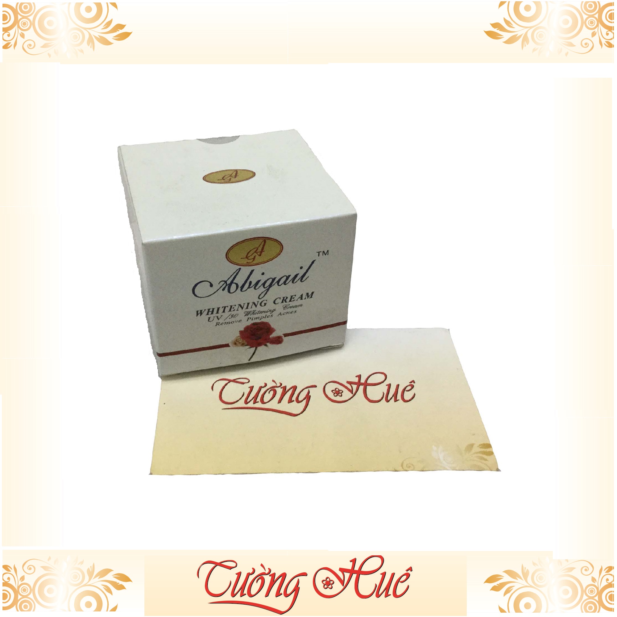 Kem dưỡng trắng da, chống nắng UV/30 Abigail - 15g