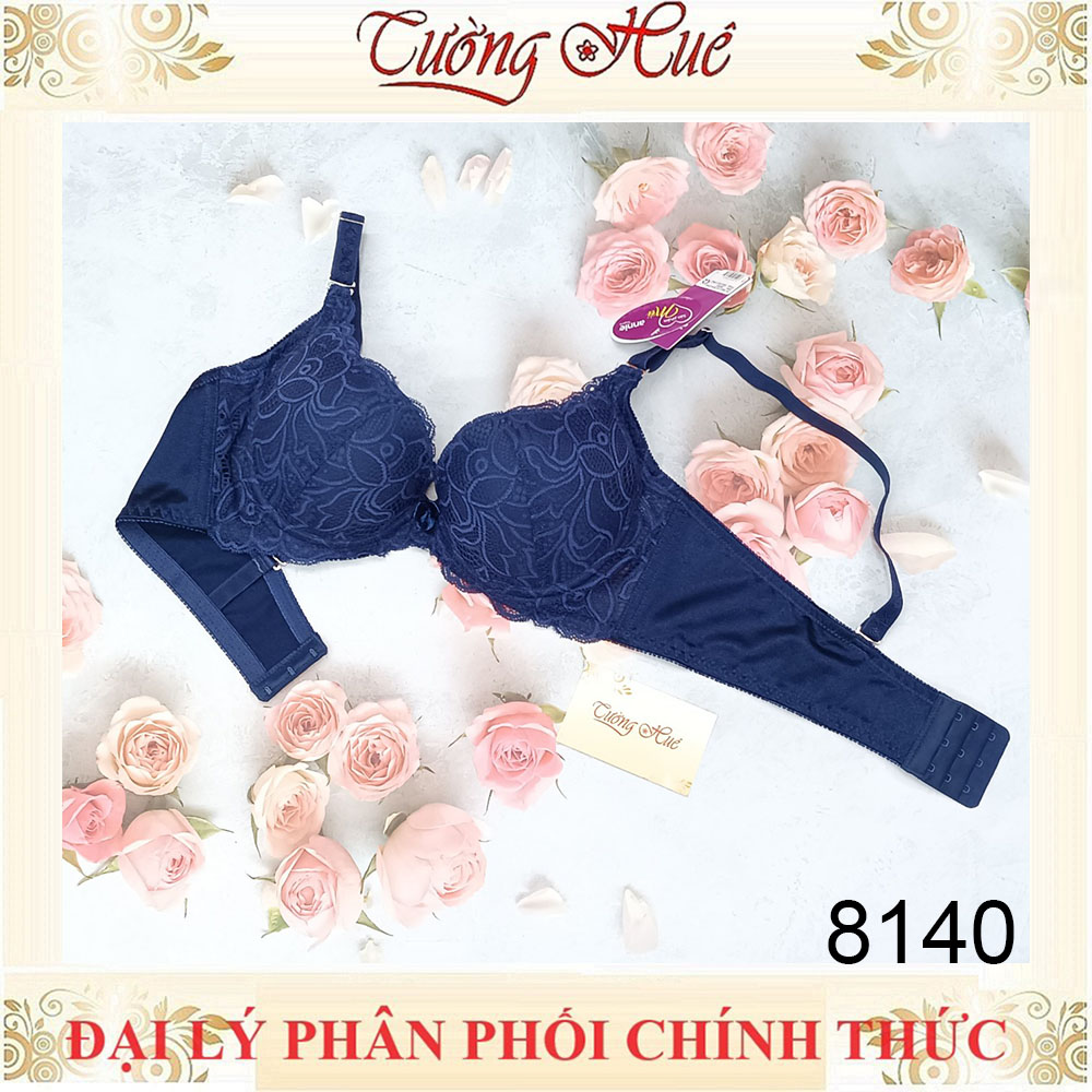 Áo lót nữ annie 8140 ren nâng ngực, lưng bảng to.
