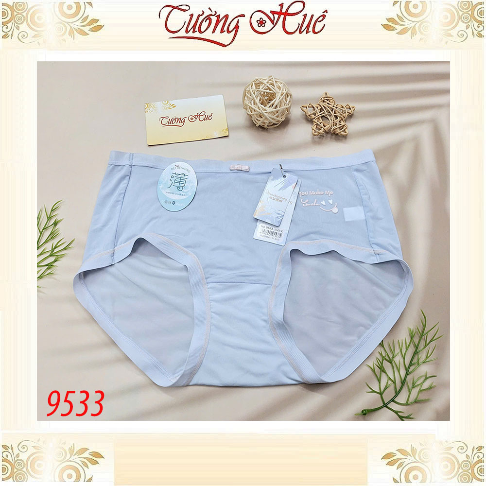 Quần Lót Nữ Shunvfengshang 9533 Lụa Lạnh Phối Nơ Freesize