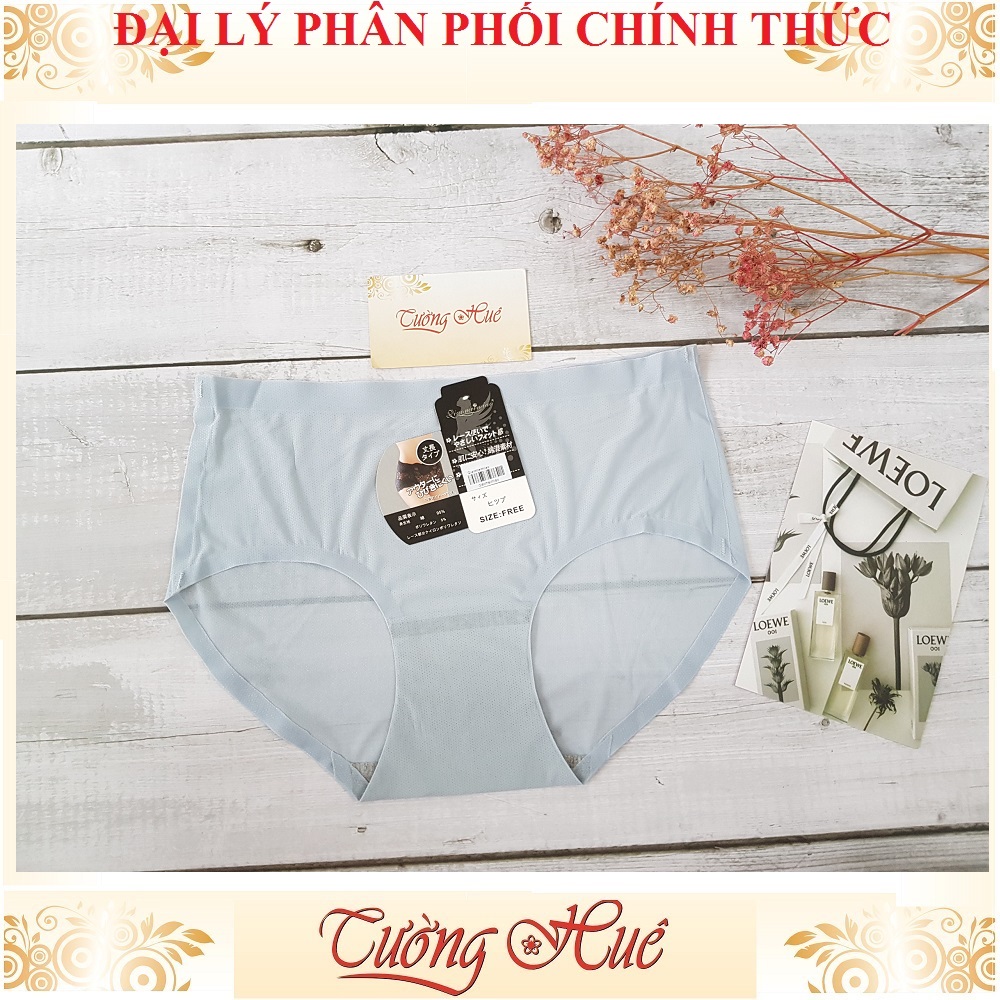 Quần lót nữ Qiaomeimiao quần su lưng cao freesize MÀU NGẪU NHIÊN.