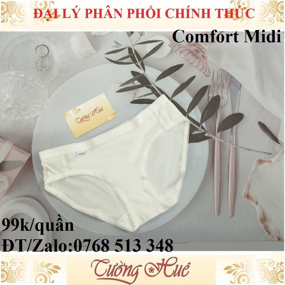 Quần lót nữ Triumph Sloggi Comfort Midi quần cotton trơn.