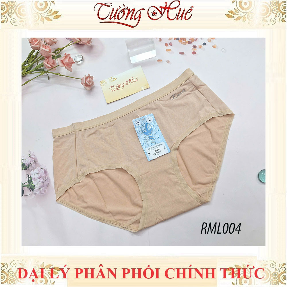 Quần lót nữ R'MODE RML004 Chất Cotton Trơn mềm mịn Lưng Cao.